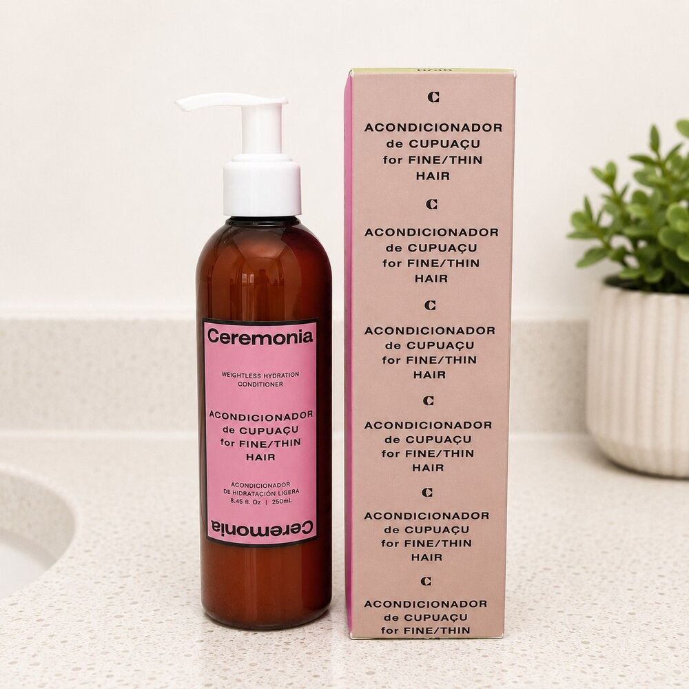 CEREMONIA Cupuaçu Weightless Hair Conditioner for Fine Thin Hair 8.45 fl Oz